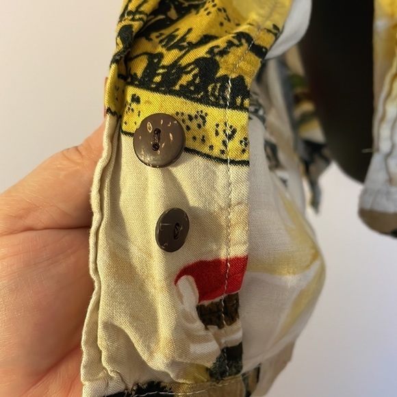 Steve & Barry’s Classic Hawaiian Classic Car Floral Button Down Shirt size XL - Picture 6 of 16